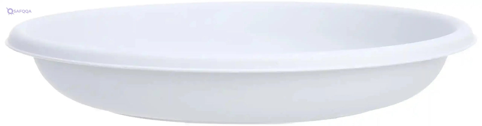 Bama Round Saucer, 20062, Off White, Plastic - Made In Italy - Safqqa