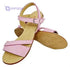 Summer Slingback Velcro Closure Flat Sandals for Girls- No Box - Safqqa Egypt