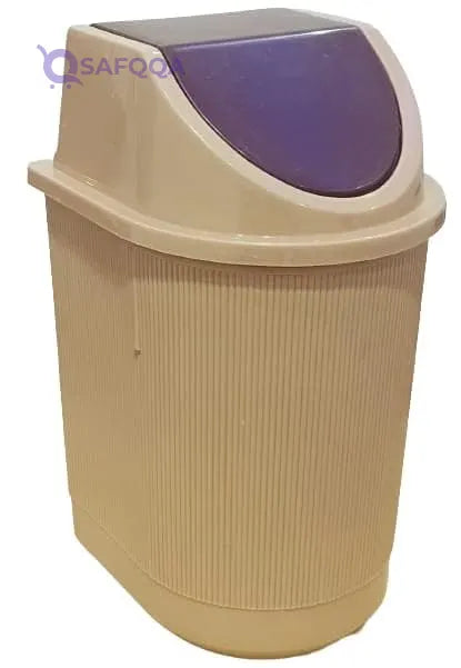 Elyassin Waste Bin with Lid, 13 Liter - Safqqa