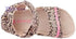 Sprox Leopard-Pattern Velcro-Strap Flat Sandals for Girls - Safqqa Egypt