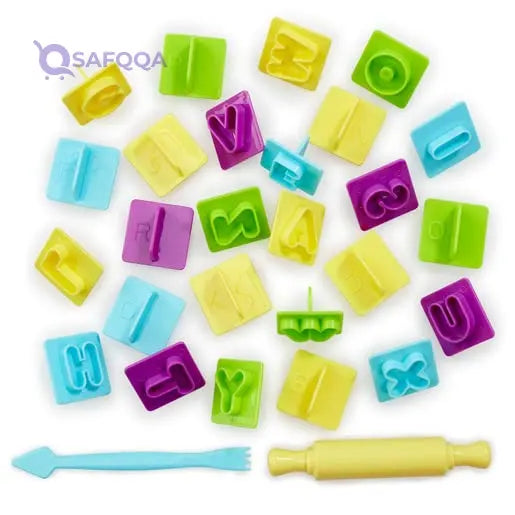 Nick Jr. Ready Steady Dough – Alphabet Learning Fun Set - Safqqa