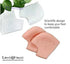 Silicone Gel Heel Protectors – Plantar Fasciitis & Heel Spur Relief – Breathable Heel Cushions for Foot Pain - Safqqa