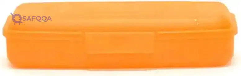 Mintra Home 3-Pack Utility Storage Boxes 450ml – Bright Orange, Durable Organizer for Stationery & Crafts - Safqqa