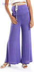 JAMILA Women Solid Pattern Flare Fit Pants - Safqqa Egypt