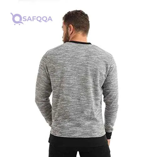 Offcliff Men's Crew Neck Long Sleeves Sweatshirt - Safqqa Egypt