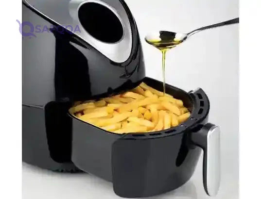 Ariete Airy Fryer 4618, Air Fryer, Fries 2.5 kg of French Fries, 7 Liters, Cooking Without Oil and Fat, 1800 Watts, Black - Safqqa