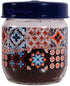 Herevin Mosaic Print Decorated Jar Set 3-Pieces, 425, 660 and 1000 ml Capacity, Blue - Safqqa