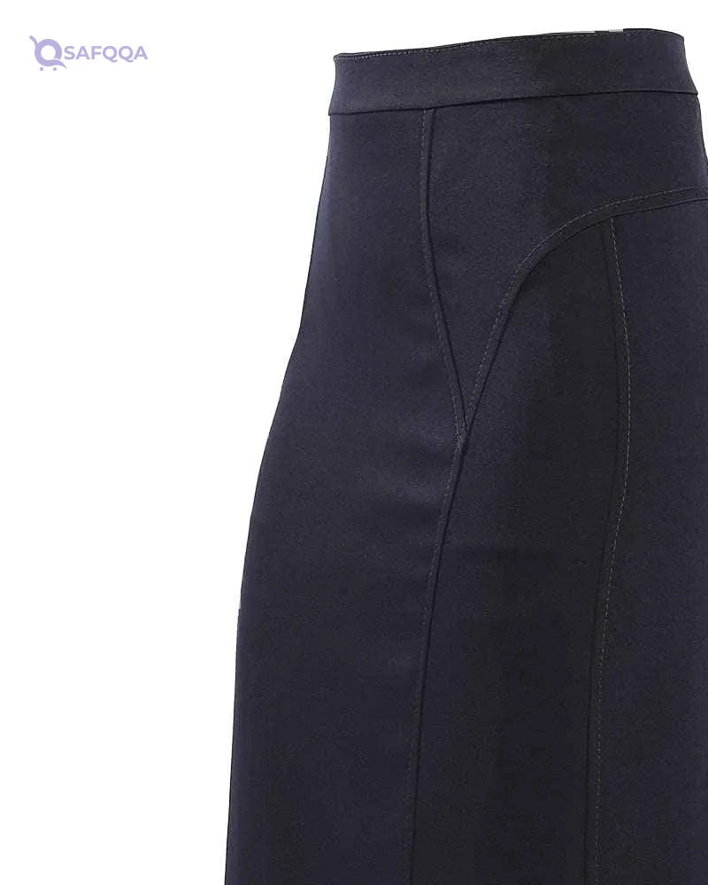 ESLA Long Skirt Dark Blue - Safqqa Egypt