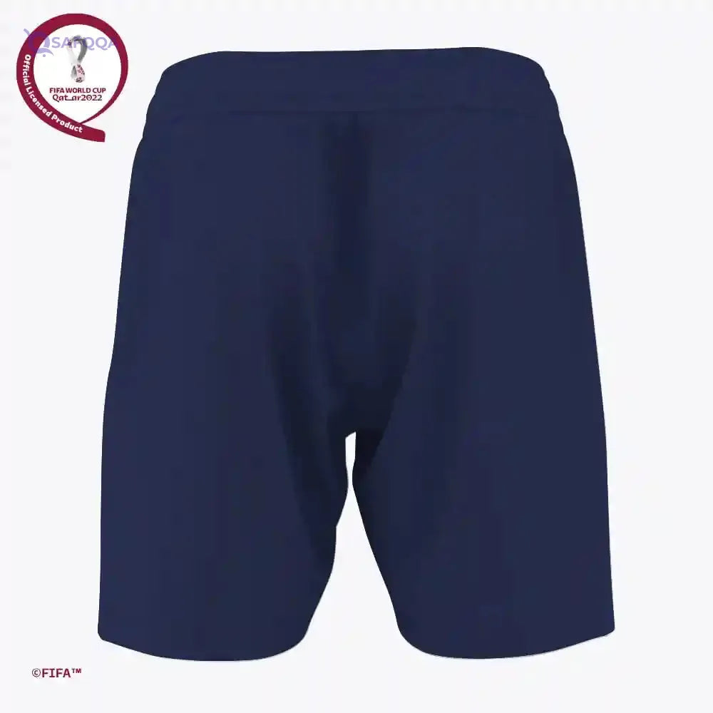 FIFA World Cup Qatar 2022 FRANCE BOY'S SHORTS - NAVY BLUE - Safqqa
