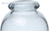 Servewell Harmony Clear Glass Flower Vase – Elegant Home Decor - Safqqa
