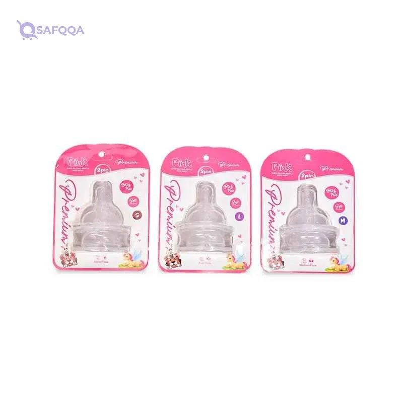 Pink Premiem Nipple White Nick 7 ML 2 Pieces - Safqqa