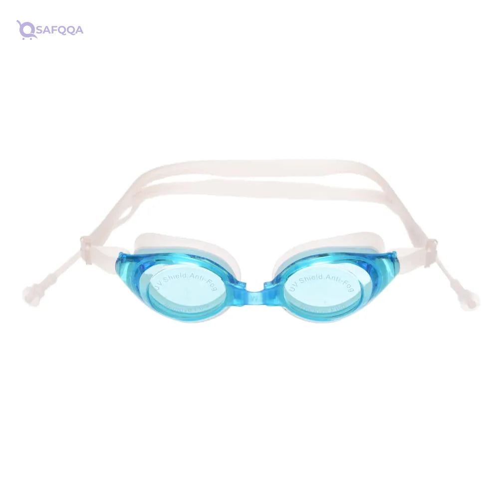 Generic Plastic Swimming Goggles Made from durable plastic and comfortable silicone - Safqqa