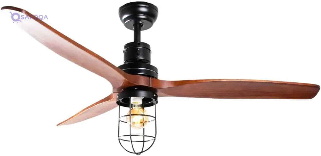 Enarat Classic Ceiling Fan with Lighting – 48-Inch - Safqqa