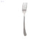 Zinnia Stainless Steel Curvy/Mirror Table Forks 3-Piece Set, - Safqqa