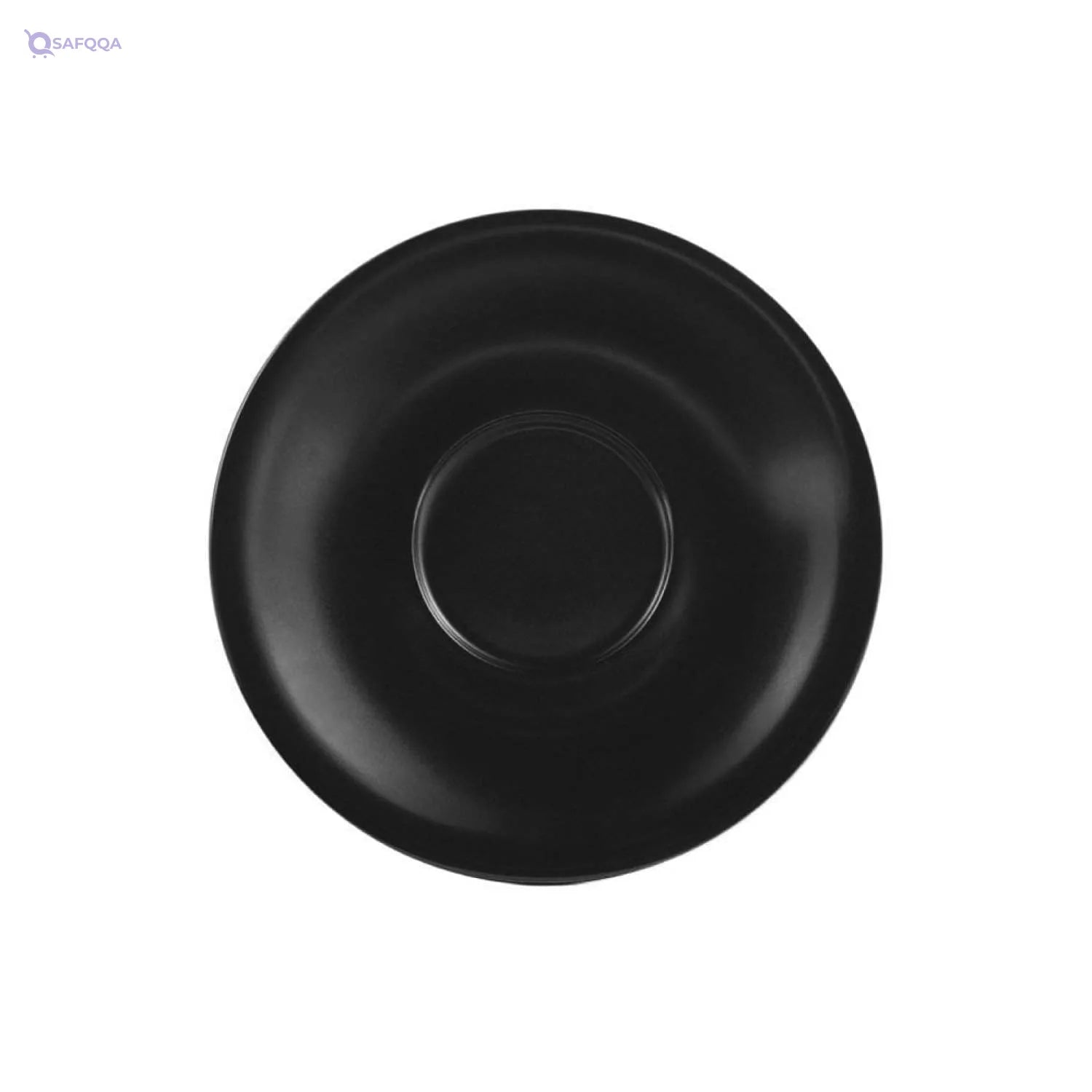 BARALEE BLACK SAND COUPE SAUCER 15 CM (5 7/8") - Safqqa