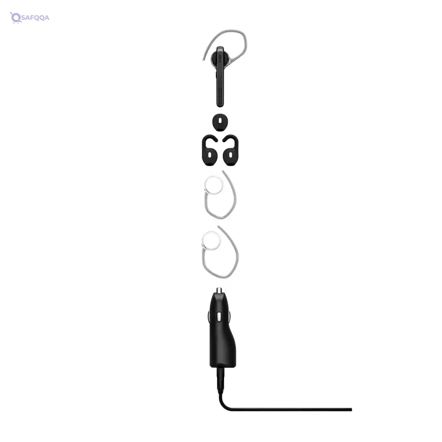 Jabra Talk 45 Mono In-Ear Headset – Wireless Calls And Stream Music, Gps Directions And Podcasts From Mobile Devices – Black - Safqqa