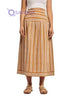 DALYDRESS Womens Fancy Full Embroidered Waist Fitted Skirt - Safqqa Egypt
