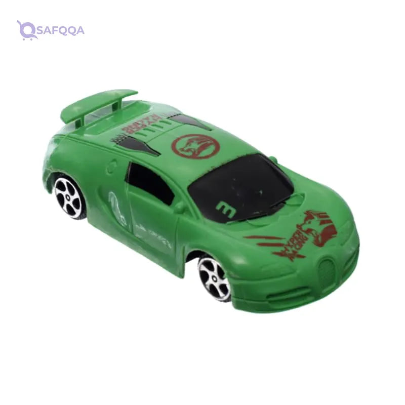 Generic Plastic Racing Car With Distinctive Modern Printed Design Add More Entertaining For Kids, With Out A Box - Safqqa