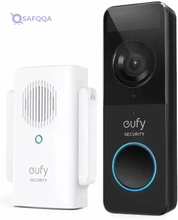 eufy Security Video Doorbell (Battery-Powered) with Chime – 1080p, 120-Day Batter - Safqqa
