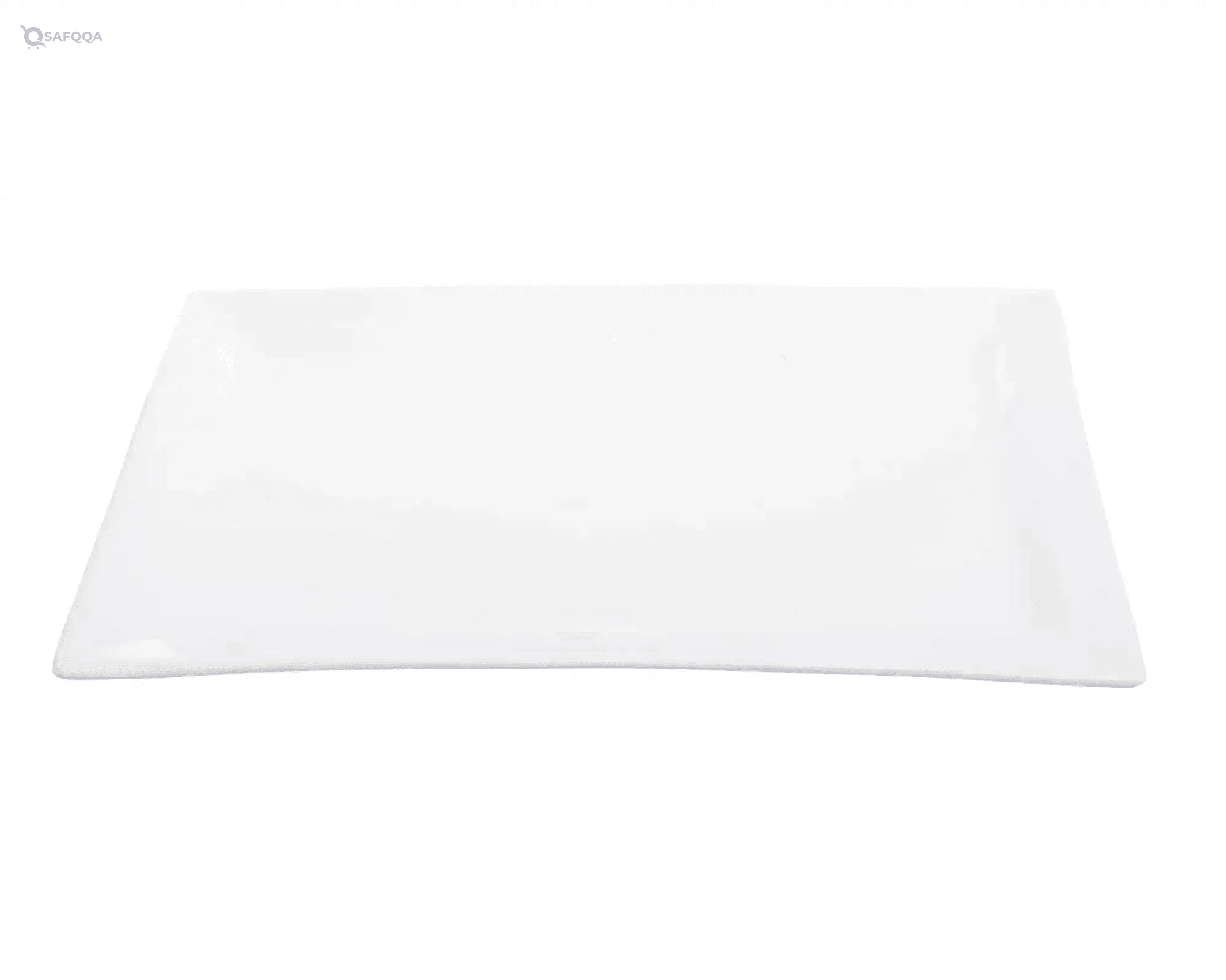 Rosa Porcelain Rectangular Service Dish, 43 cm Size - Safqqa