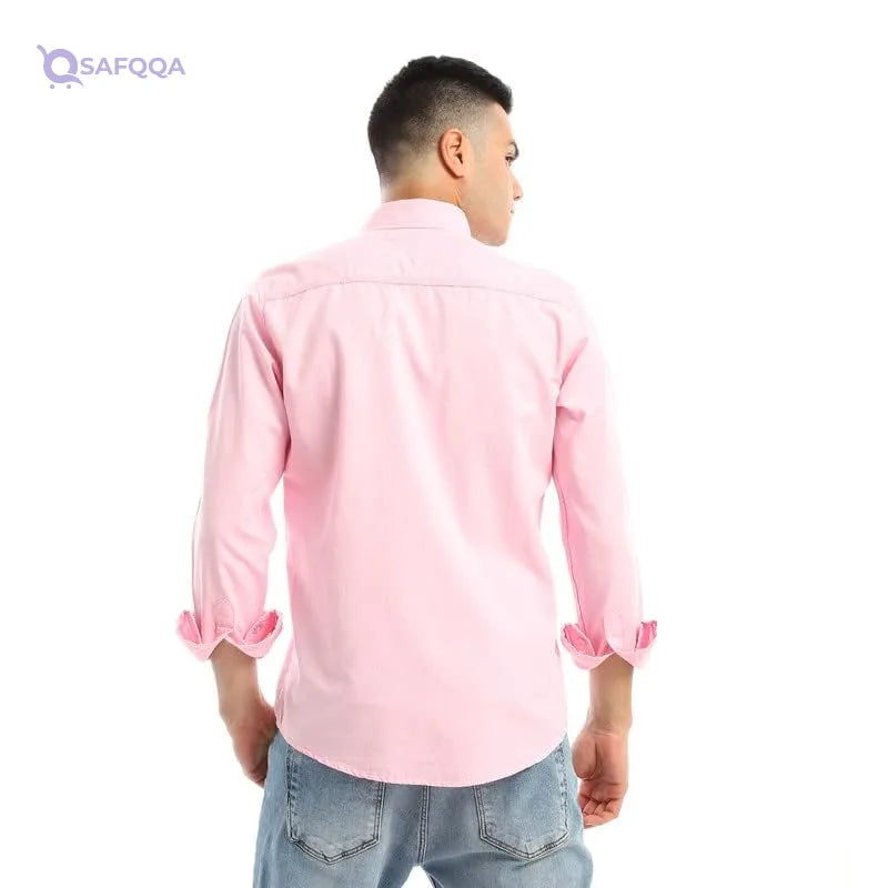 White Rabbit Shirt For Mens Comfortable fit suitable for all-day wear - Safqqa