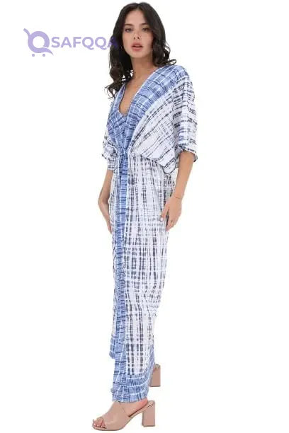 EEZEEY Adjustable Inner Belt Loose Kaftan For Women,Easy to pair with sandals or heels. - Safqqa