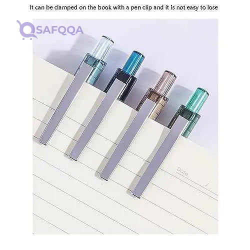 SAFWEL Gel Ink Pen Retractable Pen with Comfortable Grip Barrel Smooth Flowing Ink 0.5mm Black Ink for School Office Home (Color : Beige) - Safqqa