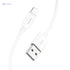 Hoco X87 Lightning Silicone Charging Cable 2.4A - Safqqa