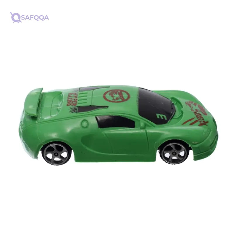 Generic Plastic Racing Car With Distinctive Modern Printed Design Add More Entertaining For Kids, With Out A Box - Safqqa