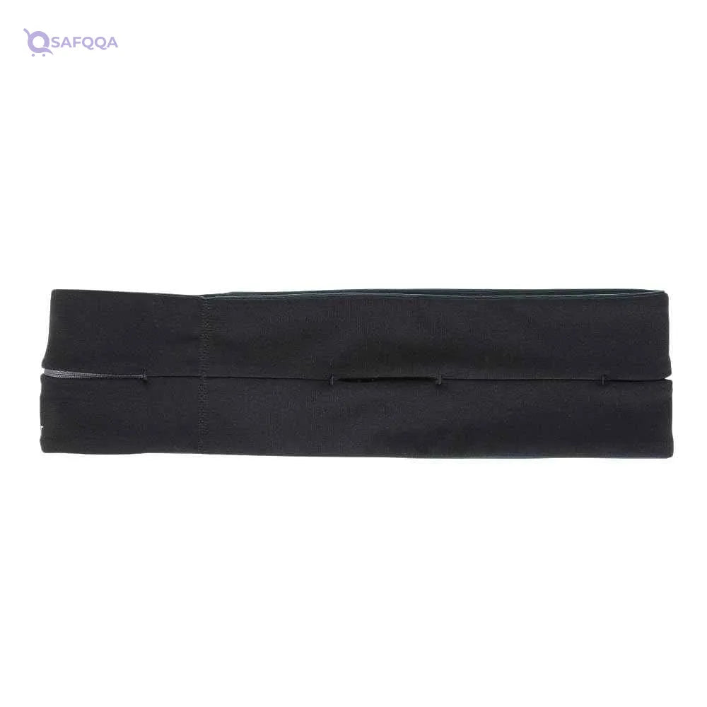 FlipBelt Black Zipper – Running & Workout Waist Belt - Safqqa