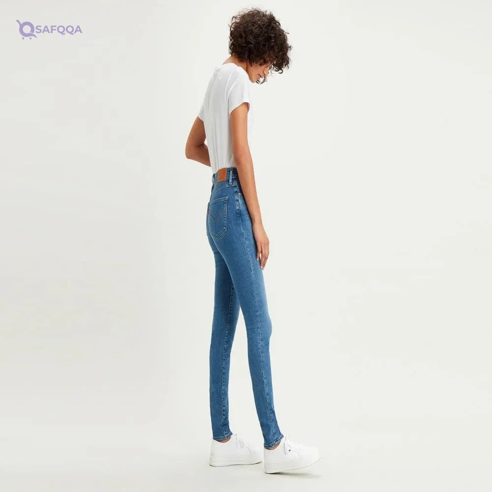 Levi's Skinny Jeans For Womens High-rise waist for a flattering fit - Safqqa