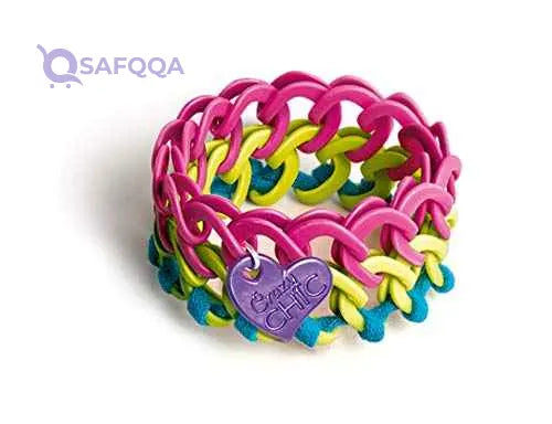 Clementoni 18585, crazy chic wow bracelets jewellery kit for children, ages 7 years plus - Safqqa Egypt