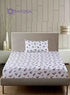 HOME TOWN Single Bedsheet with Pillow Case - Safqqa