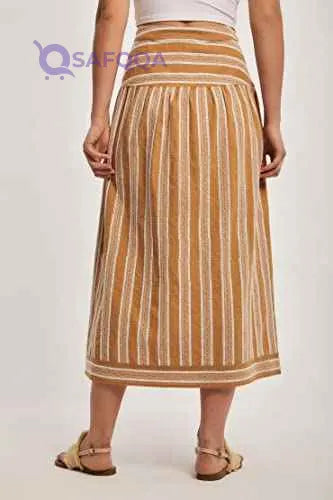 DALYDRESS Womens Fancy Full Embroidered Waist Fitted Skirt - Safqqa Egypt