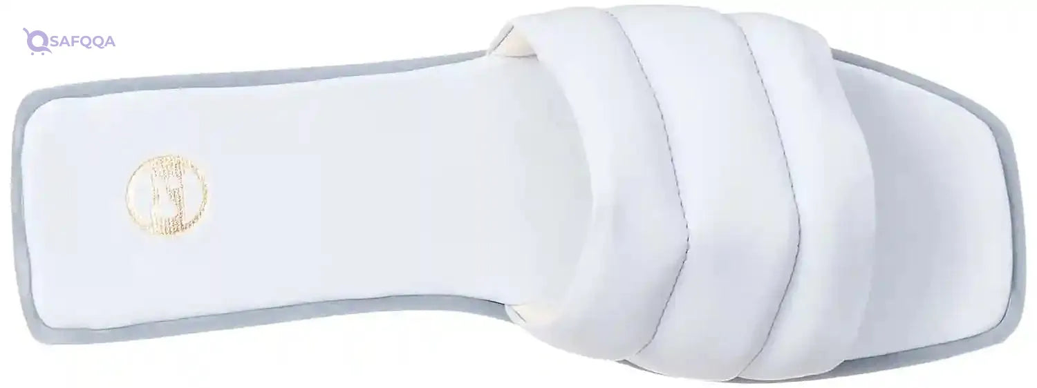 Club Aldo Square-Toe Quilted Strap Slide Slippers For Women - Safqqa Egypt