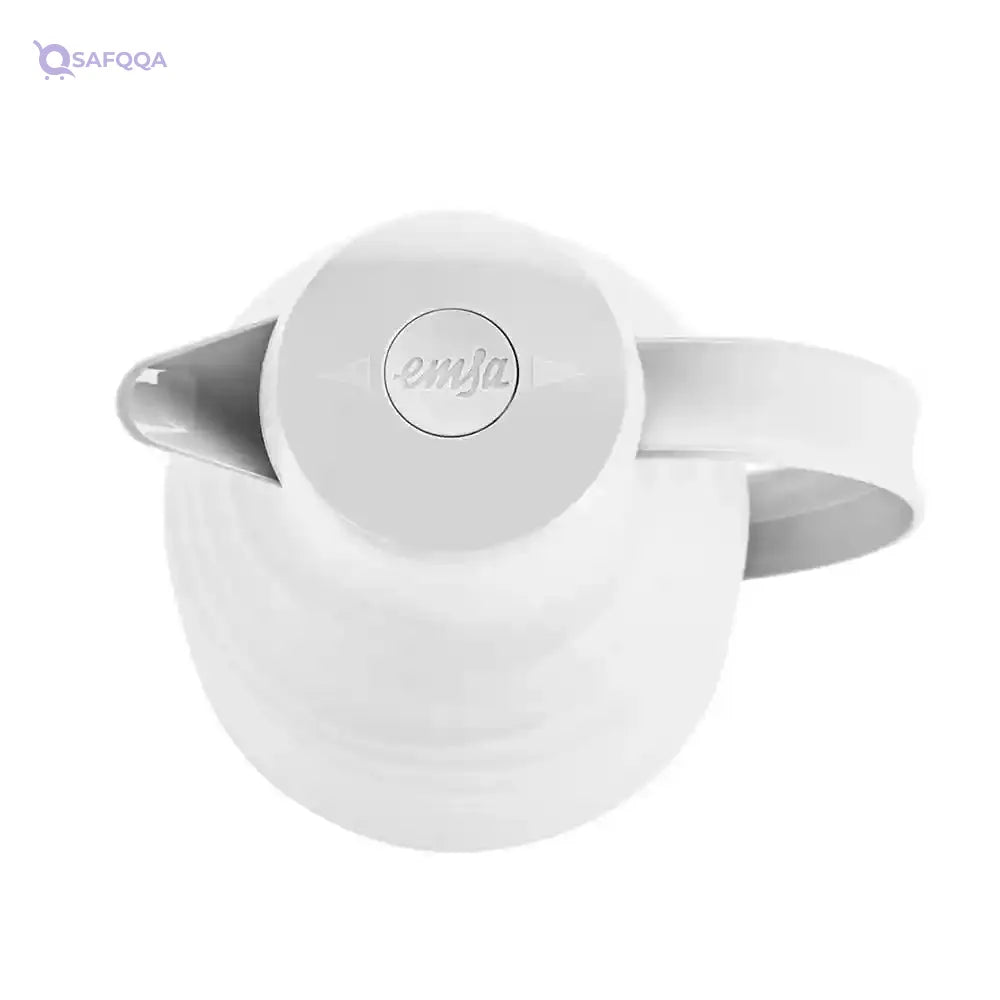 Emsa Samba Wave N40115 Insulated Jug – 1.0 L, Quick-Press, Leak-Proof - Safqqa
