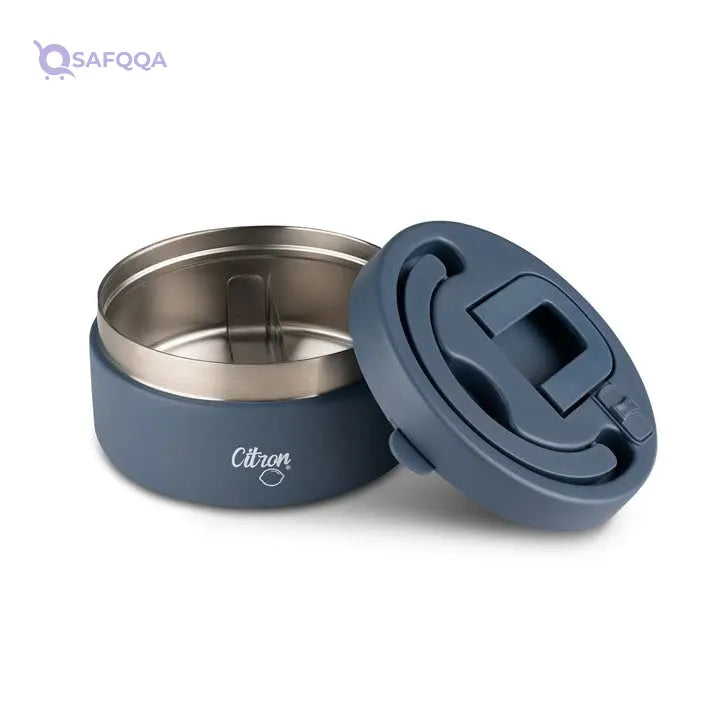 Citron 400ml Insulated Food Jar – Easy Lock Lid - Safqqa