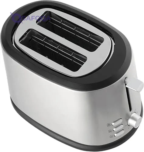 Beko TAM6201I 850W 2-Slice Toaster with 7 Toasting Levels, Stainless Steel - Safqqa