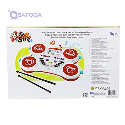 Cecil Rhythm Beatz Drum Set Complete drum set for beginners and kids - Safqqa