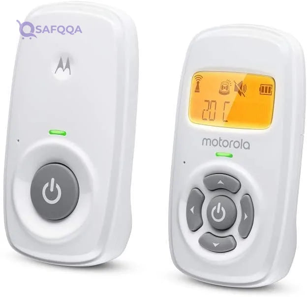 Motorola Step-Up Digital Audio Baby Monitor – With Room Temperature Display - Safqqa