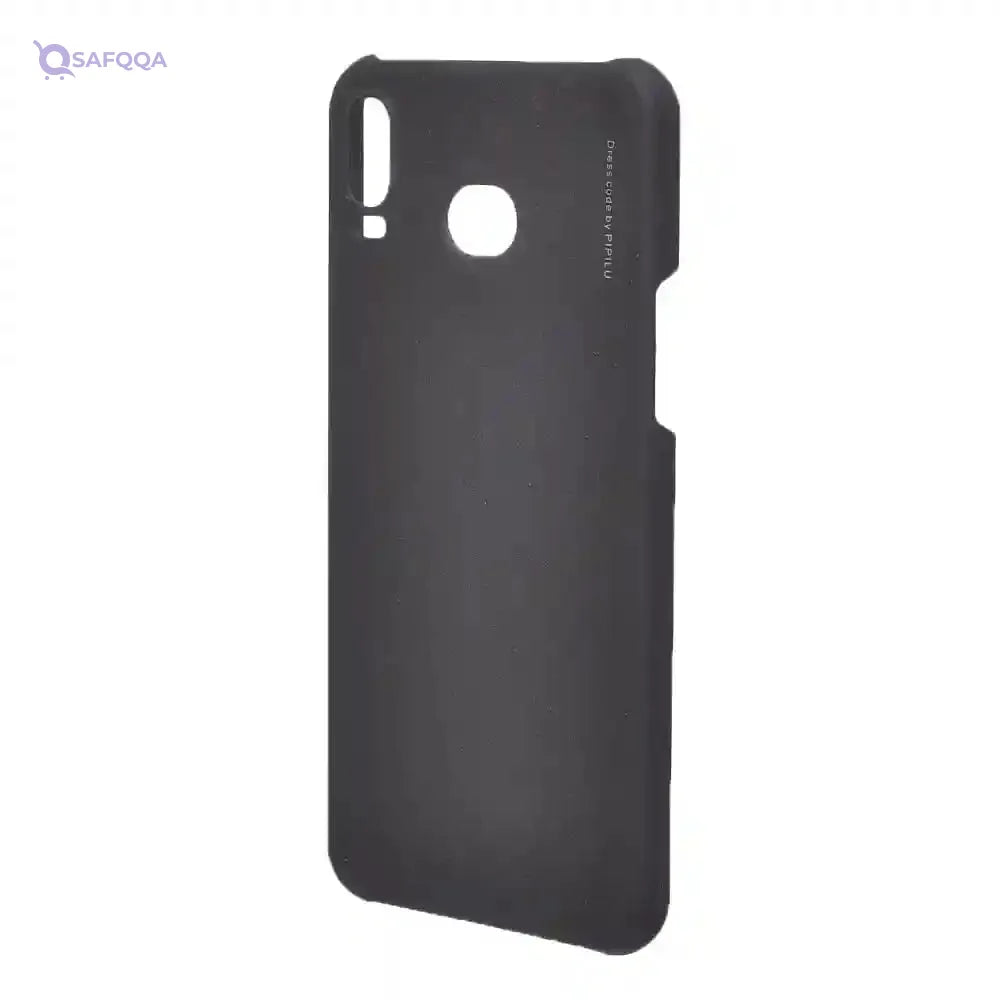 Generic X-Level Metal Phone Fully Protection Back Cover With Metallic Design For Samsung Galaxy A6s 6.0 Inch - Black - Safqqa Egypt