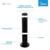 Midea Tower Fan with Remote Control – 3 Wind Modes - Safqqa