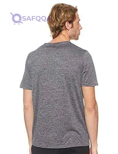 Magma Round-Neck Short-Sleeve Regular Fit T-shirt for Men - Safqqa Egypt