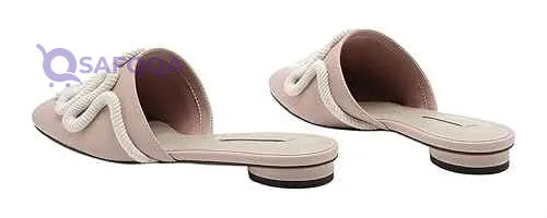 Charles & Keith Slipper For Women Soft, premium materials for comfort - Safqqa