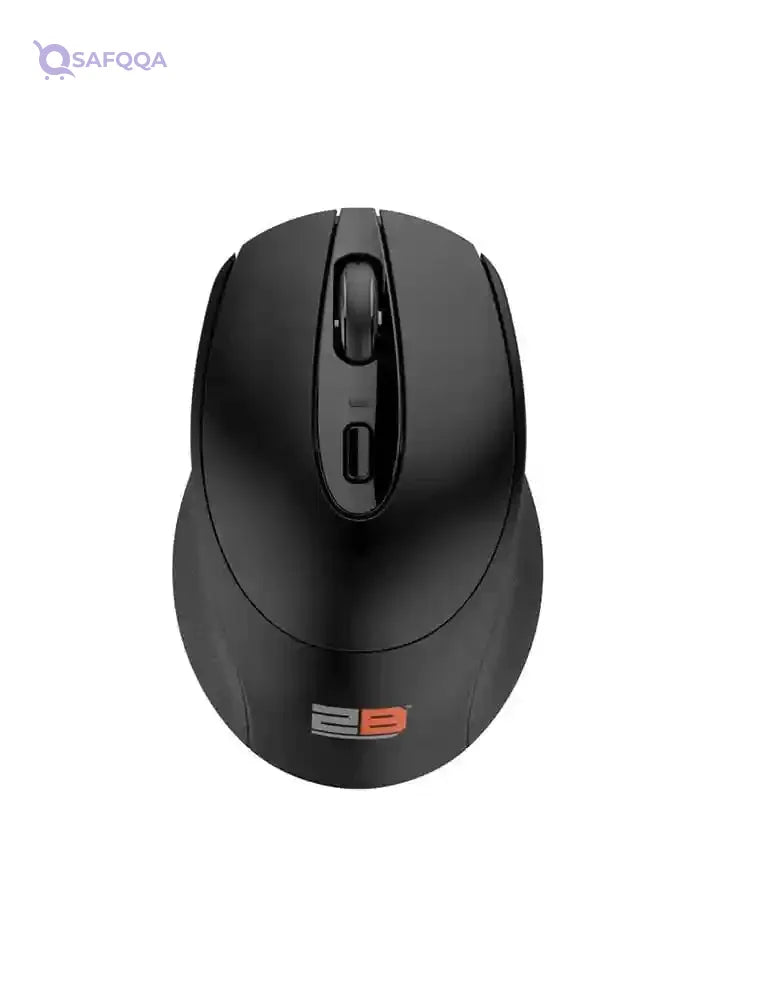 2B (MO186) Dual Mode Bluetooth 2.4GHz Mouse 800-1200 - 1600-2400 DPI with Rechargeable Battery - - Safqqa Egypt