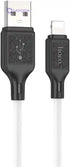 Hoco X90 Cool Silicone Charging & Data Cable – 2.4A – 1M – USB-A to Lightning - Safqqa