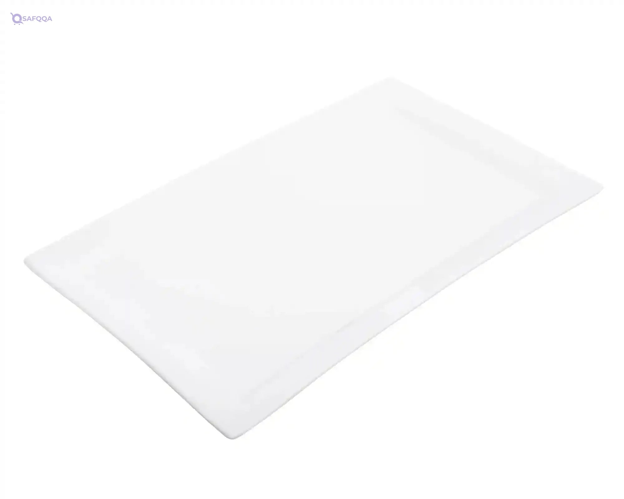 Rosa Porcelain Rectangular Service Dish, 43 cm Size - Safqqa