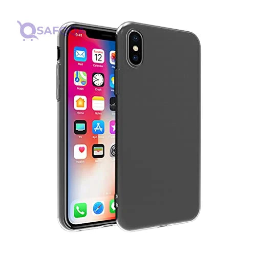 ZDFCAI Case for iPhone XSMAX, 6.5-Inch, Silky-Soft Touch, Full-Body Protective Case, Shockproof Cover with Microfiber Lining. - Safqqa