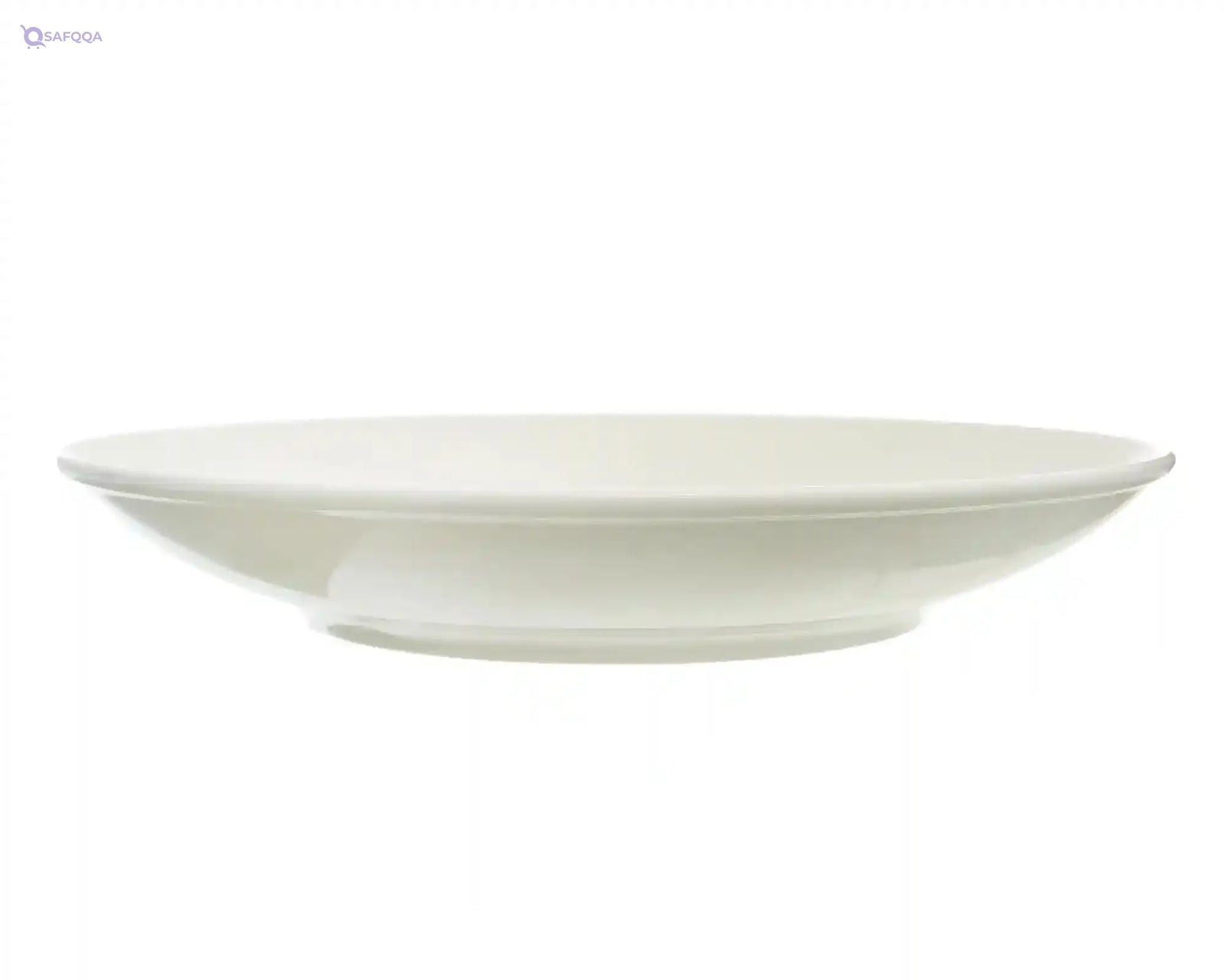 Rosa FM Plain Fruit Serving Plate, White - Safqqa