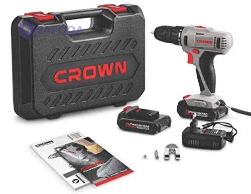 Crown Cordless Drill Driver 14.4V for Drilling and Screwdriving - Safqqa